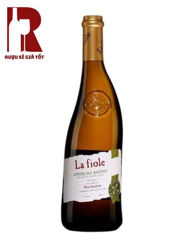 Rượu Vang Pháp Trắng La Fiole Côtes du Rhône Blanc