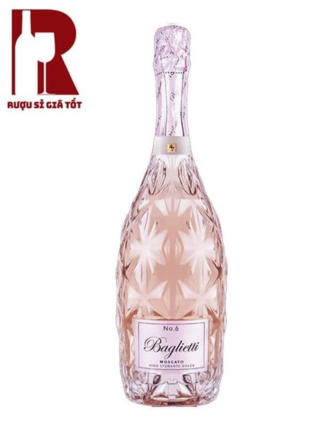 Rượu Vang Nổ Baglietti Moscato Rose No 6
