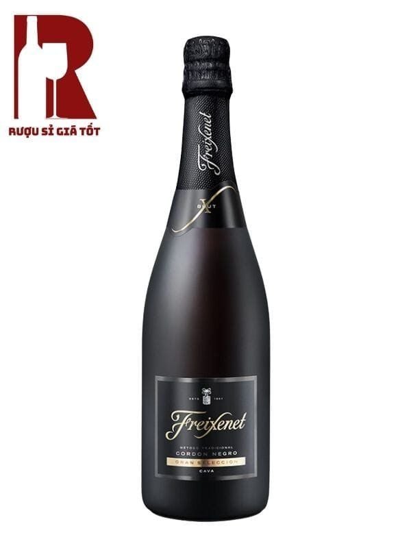 Rượu Vang Nổ Freixenet Cordon Negro Brut Cava