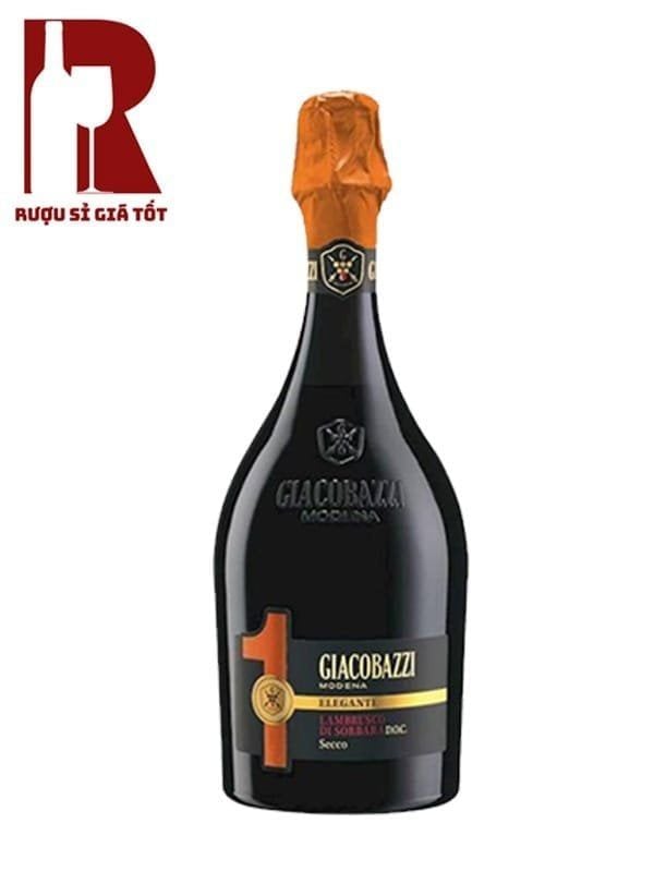 Rượu Vang Nổ Giacobazzi 1 Elegante Lambrusco Secco
