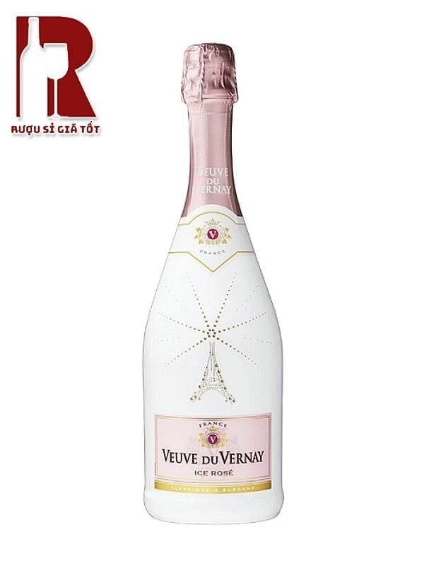 Rượu Vang Nổ Veuve Du Vernay Ice Rosé