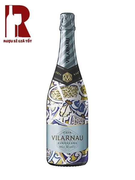 Rượu Vang Nổ Vilarnau Reserva Brut Organic Sleeve
