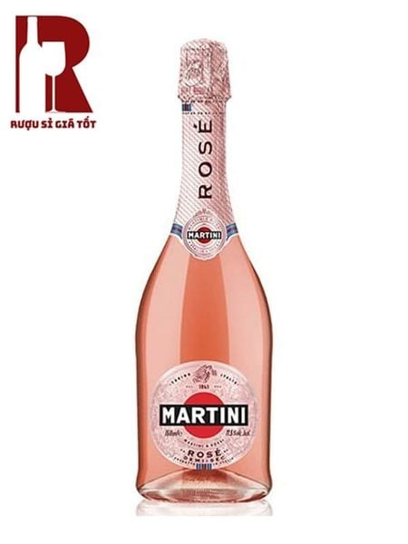 Rượu Vang Nổ Ý Martini Sparkling Rose Medium Dry