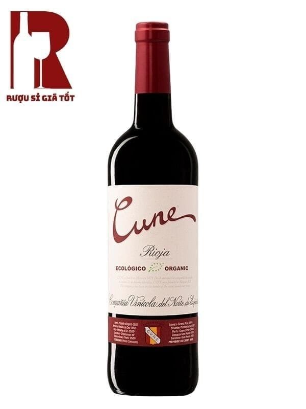 Rượu Vang Tây Ban Nha Đỏ Cune Organic Rioja