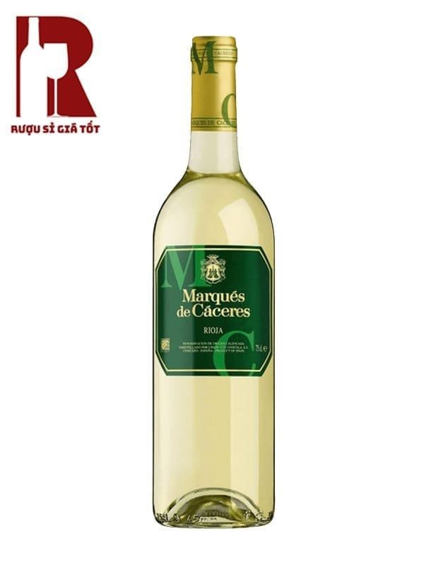 Rượu Vang Tây Ban Nha Trắng Marques de Caceres Rioja