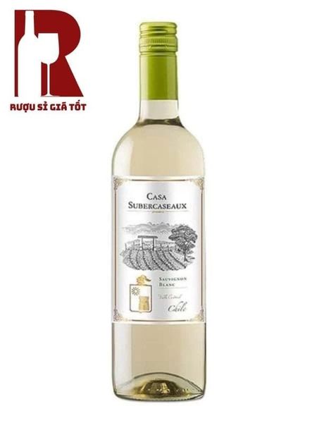 Rượu Vang Chile Trắng Concha Y Toro Casa Subercaseaux Sauvignon Blanc