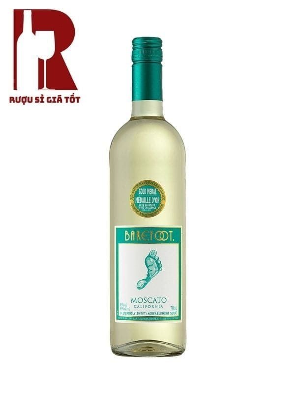 Rượu Vang Mỹ Trắng Barefoot Varietal Moscato