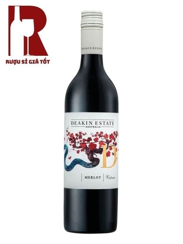 Rượu Vang Úc Đỏ Deakin Estate Merlot