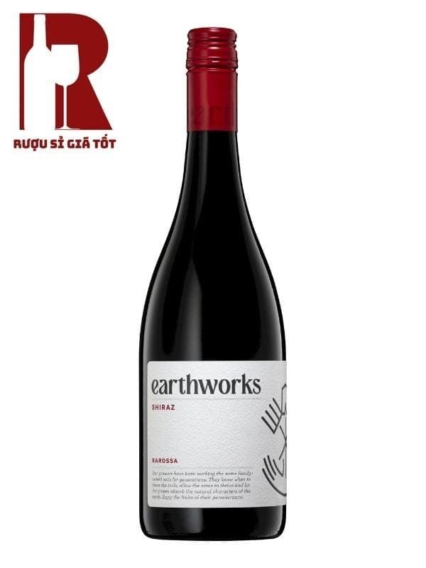 Rượu Vang Úc Đỏ EarthWorks Shiraz