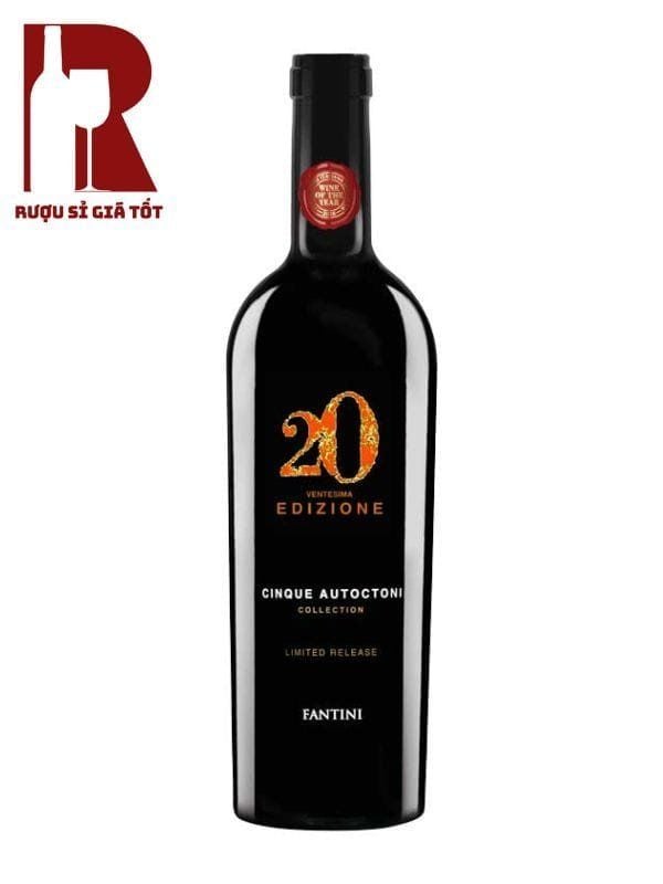 Rượu Vang Ý Đỏ 20 Edizione Limited Edition