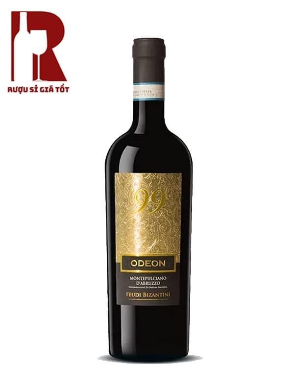 Rượu Vang Ý Đỏ 99 Odeon Montepullciano Feudi Bizantini