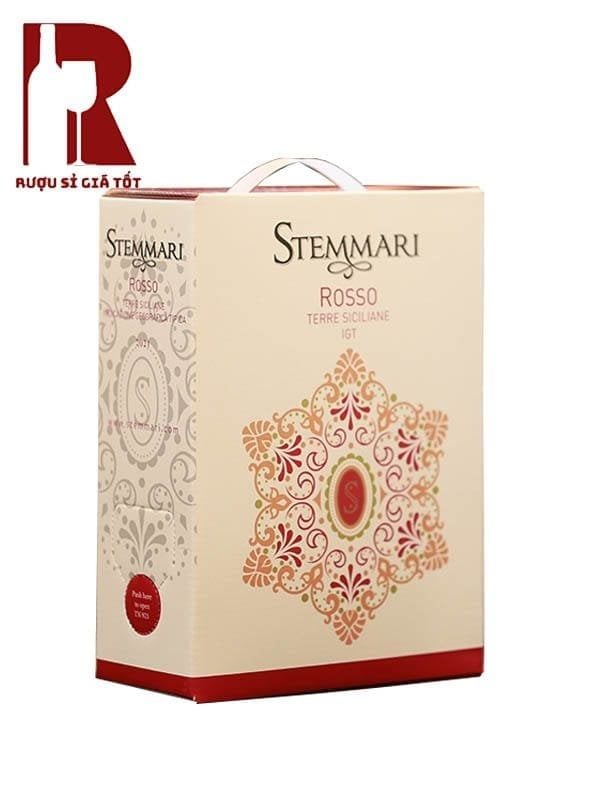 Rượu Vang Bịch Ý Stemmari Rosso Siciliane IGT