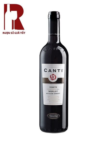 Rượu Vang Ý Trắng Ngọt Canti Merlot Medium Sweet