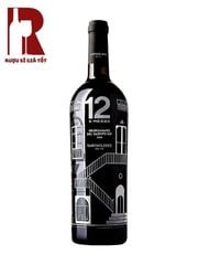 Rượu Vang Ý Đỏ 12 E Mezzo Masseria