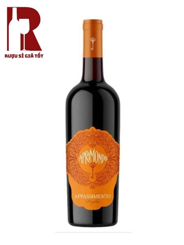Rượu Vang Ý Đỏ Aprimondo Appassimento Rosso Puglia
