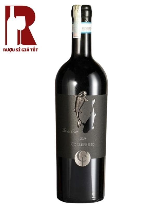 Rượu Vang Ý Đỏ Collefrisio In & Out Limited Edition - Cá Chép Đen