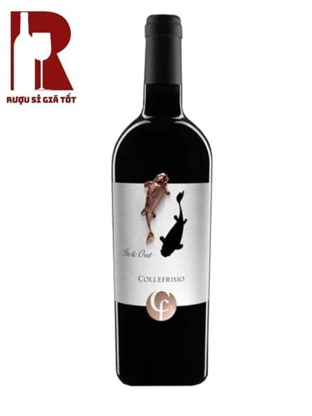 Rượu Vang Ý Đỏ Collefrisio CF IN & Out - Cá Chép Vàng