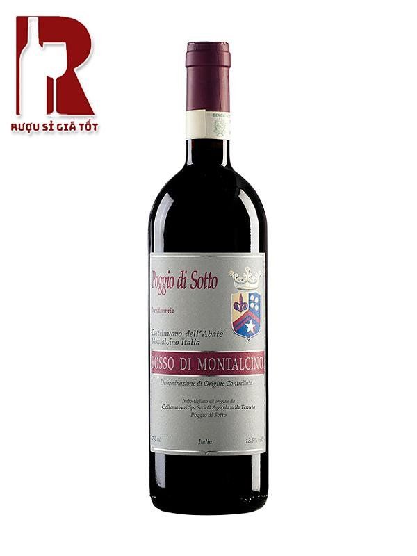 Rượu Vang Ý Đỏ Poggio di Sotto Rosso Di Montalcino