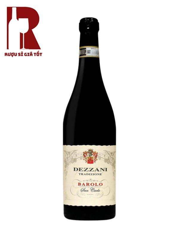 Rượu Vang Ý Đỏ Dezzani Tradizone Barolo San Carlo DOCG