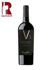 Rượu Vang Ý Đỏ V3 Negroamaro