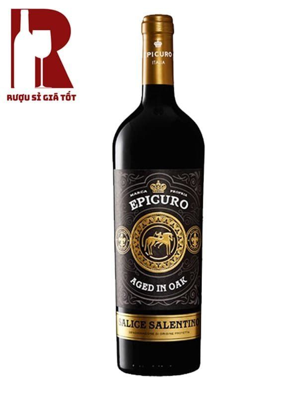 Rượu Vang Ý Đỏ Epicuro Aged In Oak