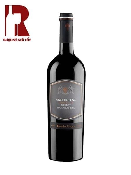 Rượu Vang Ý Đỏ Malnera Negroamaro Malvasia Nera Nhãn Xám