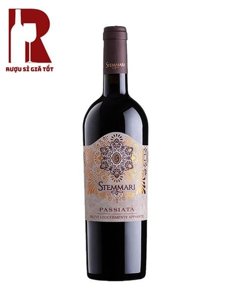 Rượu Vang Ý Đỏ Stemmari Passiata Nero D'avola Shiraz Siciliane DOC