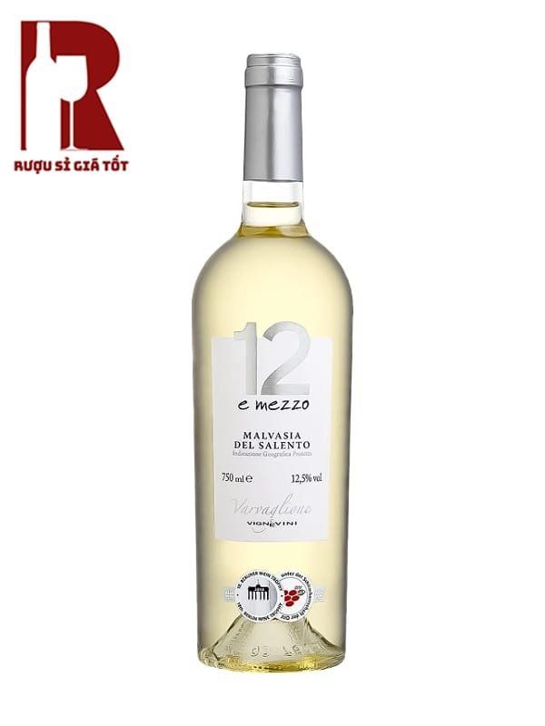 Rượu Vang Ý Trắng 12 E Mezzo Malvasia Bianca