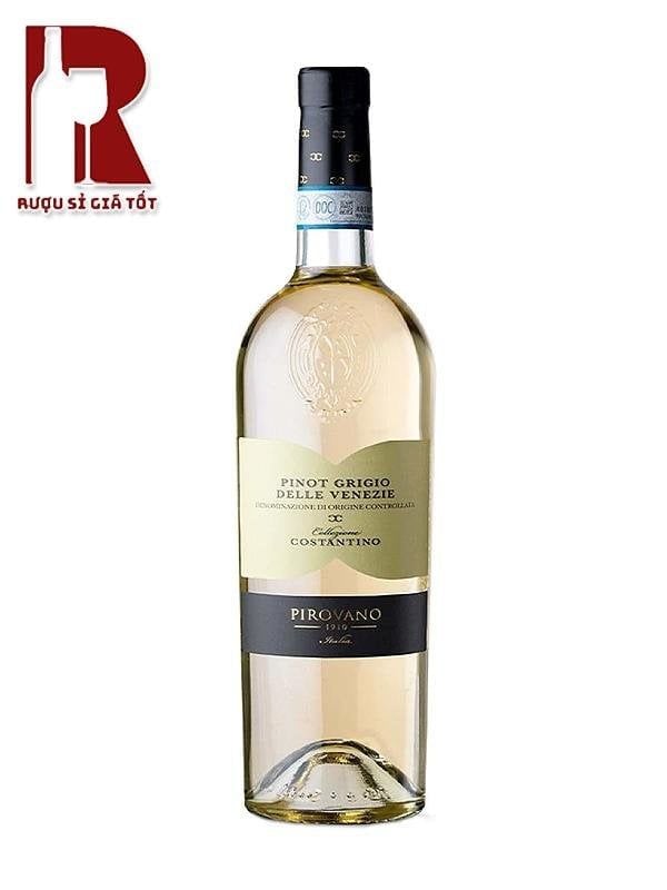 Rượu Vang Ý Trắng Pirovano Collezione Costantino Pinot Grigio Delle Venezie