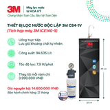  Cây Lọc Nước Uống Trực Tiếp 3M CS4-1V (Tích Hợp Máy Lọc Nước 3M ICE140-S) 