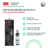  Cây Lọc Nước Uống Trực Tiếp 3M CS4-1V (Tích Hợp Máy Lọc Nước 3M ICE140-S) 