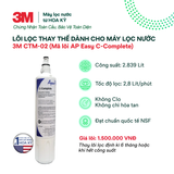  Lõi Thay Cho Máy Lọc Nước Để Bàn 3M CTM-02 (Mã Lõi C-Complete) 