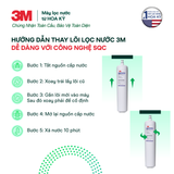  Lõi Lọc Thay Thế Cho Máy Lọc Nước 3M SGP195BN-T (Mã lõi P-195BN) 
