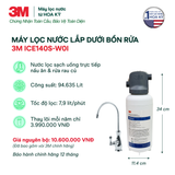  Máy Lọc Nước Lắp Dưới Bồn Rửa 3M ICE140S-WOI Kèm Vòi 3M 