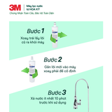  Máy Lọc Nước Lắp Dưới Bồn Rửa 3M BREW120-MS Kèm Vòi 3M 