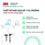  Bộ Sản Phẩm Máy Lọc Nước Lắp Dưới Bồn Rửa 3M BREW120-MS Kèm Lọc Thô Cao Cấp 