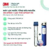  Máy Lọc Nước Tổng Đầu Nguồn 3M AP904 Kèm Lọc Thô 3M Cao Cấp 