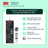  Cây Lọc Nước Uống Trực Tiếp 3M CS3-1V (Tích Hợp Máy Lọc Nước 3M BREW120-MS) 