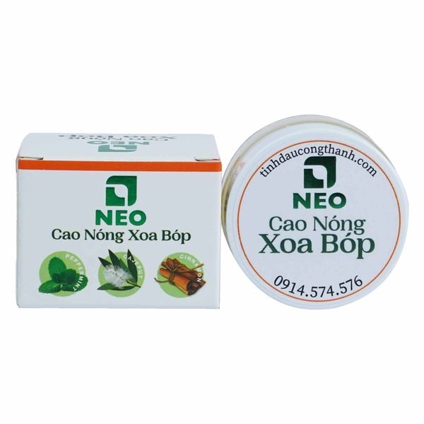 Cao nóng xoa bóp