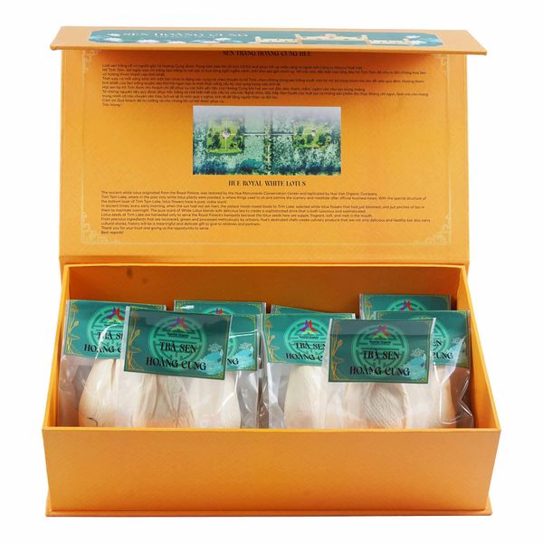 Trà Đinh ướp hoa sen trắng