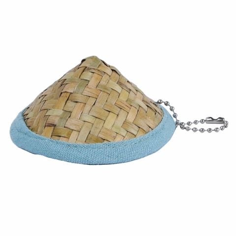 Móc khóa nón Huế cỏ bàng