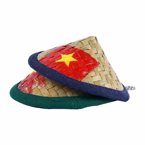 Móc khóa nón Huế cỏ bàng