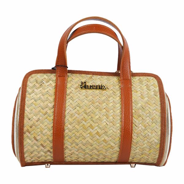 Túi cầm tay hình trống cỏ bàng