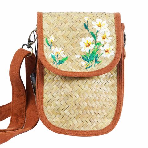 Túi đeo chéo cỏ bàng