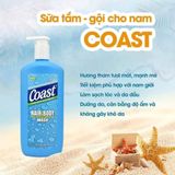  A141 - Sữa tắm gội Coast 3in1 946ml 