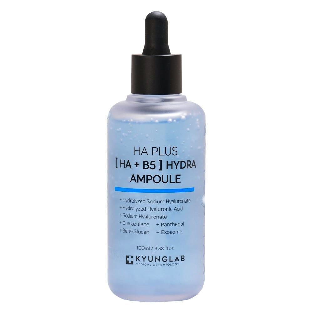  A321 - Tinh Chất Căng Bóng Da Kyung Lab Ha Plus HA + B5 Hydra Ampoule 100ml (TẶNG BÔNG TẨY TRANG) 
