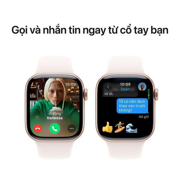Apple Watch Seri 10 42mm (GPS) Viền Nhôm Dây Cao Su | Chính hãng