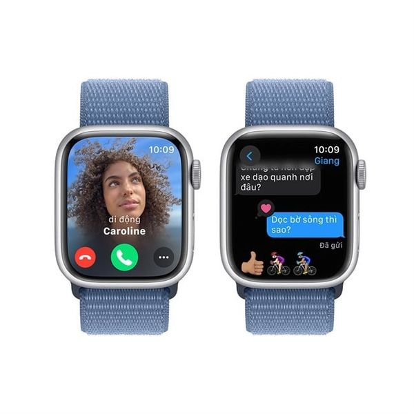 Apple Watch Seri 9 viền nhôm dây vải