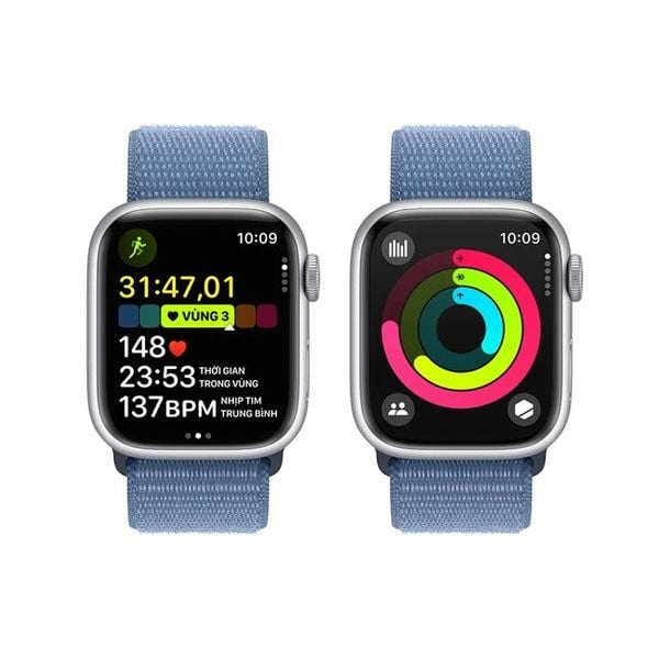 Apple Watch Seri 9 viền nhôm dây vải