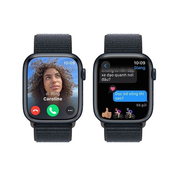 Apple Watch Seri 9 viền nhôm dây vải